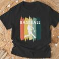 Baseball Sport Retro Baseball T-Shirt Geschenke für alte Männer