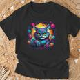 Cheshire Cat Alice In Wonderland Cool Graphic T-Shirt Geschenke für alte Männer
