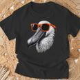 Cooler Spoonbillogel Trägt Sonnenbrille Grafikkunst T-Shirt Geschenke für alte Männer