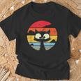 Cute Retro Vintage Cat Sunset Cats Vintage T-Shirt Geschenke für alte Männer