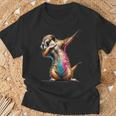 Dabbing Meerkat Dancing Dab Surikate T-Shirt Geschenke für alte Männer