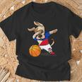Dog Dabbing Basketball Philippines Jersey Sport Lover T-Shirt Geschenke für alte Männer