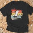 Handballer Vintage Retro Handball T-Shirt Geschenke für alte Männer