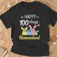 Happy 100 Days Of Homeschool Kid Süße Kinder 100 Tage T-Shirt Geschenke für alte Männer