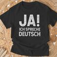 Ja Ich Spreche German T-Shirt Geschenke für alte Männer