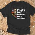 Koningsdag Netherlands Holidays Kings Day Amsterdam T-Shirt Geschenke für alte Männer