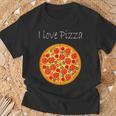 Liebe zur Pizza Grafik T-Shirt, Unisex mit Pizza-Motiv Geschenke für alte Männer