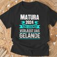 Matura 2024 Eine Legende Verlässt Das Matura Bestanden T-Shirt Geschenke für alte Männer