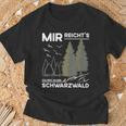Mir Reicht Das Schwarzwald Travel And Souveniracationer German T-Shirt Geschenke für alte Männer