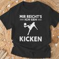 Mir Reichts Ich Geh Kicken Children's Football T-Shirt Geschenke für alte Männer