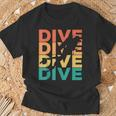 Retro Vintage Diving For Diver T-Shirt Geschenke für alte Männer