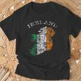 Vintage Ireland Irish Flag T-Shirt Geschenke für alte Männer