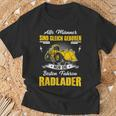 Wheel Loader Slogan Digger Loader Wheel Loader Excavator T-Shirt Geschenke für alte Männer