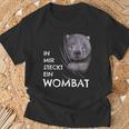 Wombat Costume Children's Clothing In Mir Steckt Ein Wombat T-Shirt Geschenke für alte Männer