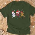Christmas Dabbing Santa Claus Children Men T-Shirt Geschenke für alte Männer