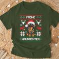 Dachshund Merry Waunachten Christmas Dog Dachshund Tecker T-Shirt Geschenke für alte Männer