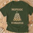 Pug Christmas Pug Owner Pug T-Shirt Geschenke für alte Männer