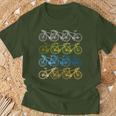 Vintage Bikes Biker Retro Bicycle Cycling Xmas T-Shirt Geschenke für alte Männer