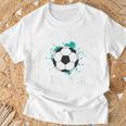 Children's Football Aufstieg Into Die First Day Of School 80 T-Shirt Geschenke für alte Männer