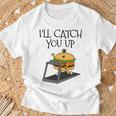 Fast-Food-Burger Fitness-Läufer Lustig T-Shirt Geschenke für alte Männer
