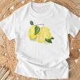 Watercolour Picture On Lemon T-Shirt Geschenke für alte Männer