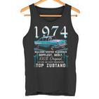 1974 Jahrgang Mann Frau 50 Years 50Th Oldtimer Tank Top