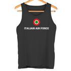 Aeronautica Militare Italian Air Force Roundell Blue Tank Top