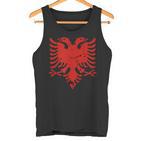 Albania Flag Albanian Eagle Albania Tank Top