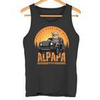 Alpapa Alpakaatertag Bester Papa Del Welt Alpakaatertag Tank Top