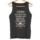 Altbier 11 Gebot Original Düsseldorfer Altbier Tank Top