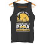 Angler Papa Wie Ein Normaler Papa Nuriel Cooler Fischer Tank Top