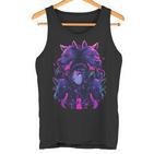 Anime Manga Cyberpunk Aesthetic Techwear Harajuku Wolf Tank Top