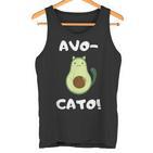 Avo-Cato Cat Avocado Meow Cat Tank Top