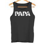 Basketball-Papa Lustiger Papa Basketball-Vater-Geschenk Tank Top