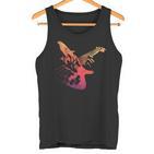 Bass Guitarintage Retro For Bassist Tank Top