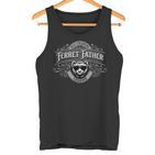 Best Freaking Frettchenater Männerintage Frettchen Papa Tank Top