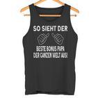 Bester Bonus Papa Der Welt Bonuspapa S Tank Top