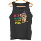 Bester Cockapoo Hund Papa Aller Zeitenatertag Lustiger Kapuzenjacke Tank Top