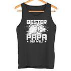 Bester Papa Der Welt Fist Greeting Tank Top