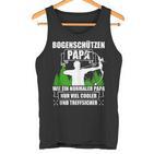 Bogenschützen Papa Pfeil Und Bogen Bogenschießen Tank Top