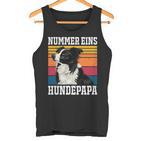 Border Collie Nummer Eins Border Collie Papaintage Tank Top