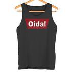 Cool Oida Austria Bavaria Text Logo  Tank Top