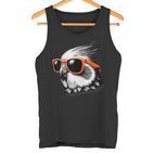 Coole Nymphensittiche Mit Sonnenbrille Grafische Kunst Tank Top