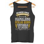 Curious Enough Es Auseinander Zeheichen Tank Top