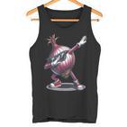 Dab Zwiebel Tanzende Dabbing Zwiebel Frucht Mit Sonnenbrille Tank Top