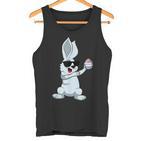 Dabbing Easter Bunny Easter Dab Dance Easter Bunny  Tank Top