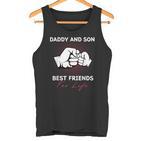 Dad And Son Partner Look Best Friends For Life Tank Top