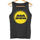 Dadman Father Am Tag Held Bei Nacht Papa Ist Der Beste Dad Tank Top