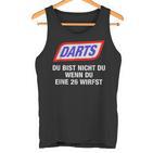 Darts Du Bist Nicht Du Wenn Du Eine 26 Wirfst 2024 Tank Top