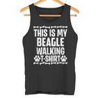 Das Ist Mein Beagle Walking Tank Top